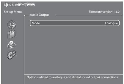 KISS DP-1100 - Sortie audio - 1