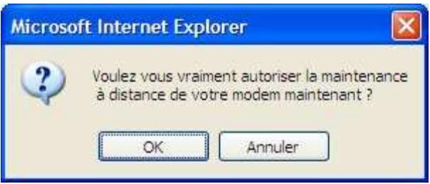 NEUF TELECOM NEUF BOX FAST3302 - Autorisation / arrêt de la maintenance à distance - 2