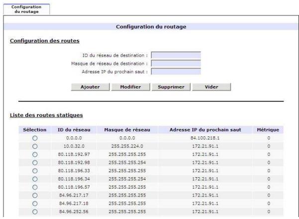 NEUF TELECOM NEUF BOX FAST3302 - Configuration du routage - 1