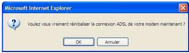 NEUF TELECOM NEUF BOX FAST3302 - Réinitialisation de la liaison ADSL - 1