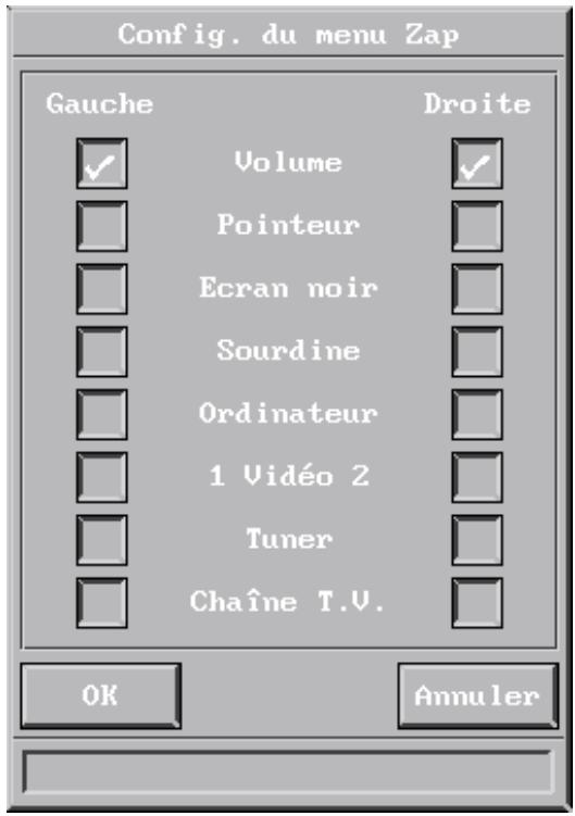 DAVIS CINEMAONE - Menu Zap - 2