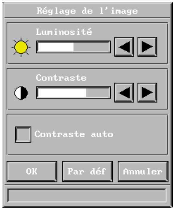 DAVIS CINEMAONE - Réglage de l'image - 4