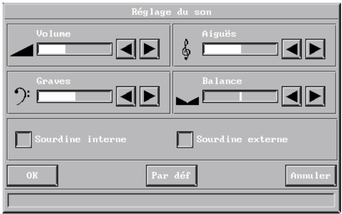 DAVIS CINEMAONE - Réglage du son - 2