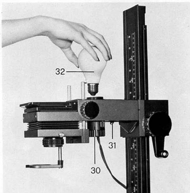 DURST M305 - Montage du dispositif d'éclairage à condenseur NERIOKIT BW - 3