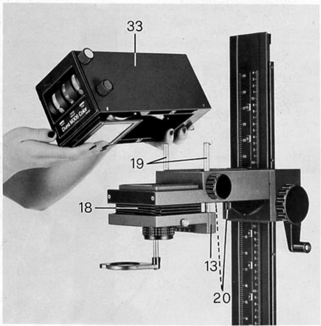 DURST M305 - Montage du dispositif d'éclairage à condenseur NERIOKIT BW - 6