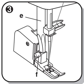 EURO-PRO 8135H - F Coudre avec le guide - 12