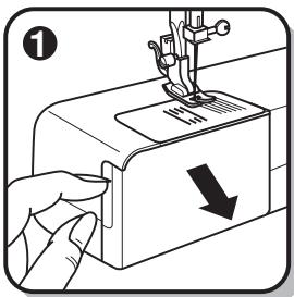 EURO-PRO 8135H - Mise en place du guide de piquage - 3