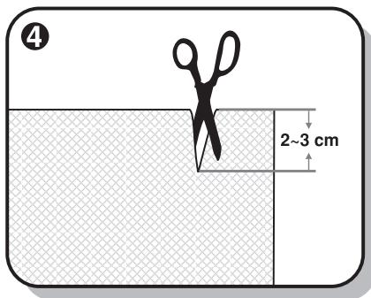 EURO-PRO 8135H - Utilisation du pied de transport supérieur. - 3