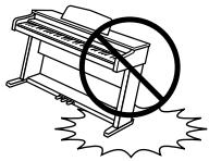 KAWAI CA5 - PRECAUTION - 6