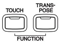 KAWAI CA5 - AUTRES FONCTIONS (BOUTONS TOUCH ET TRANSPOSE) - 1