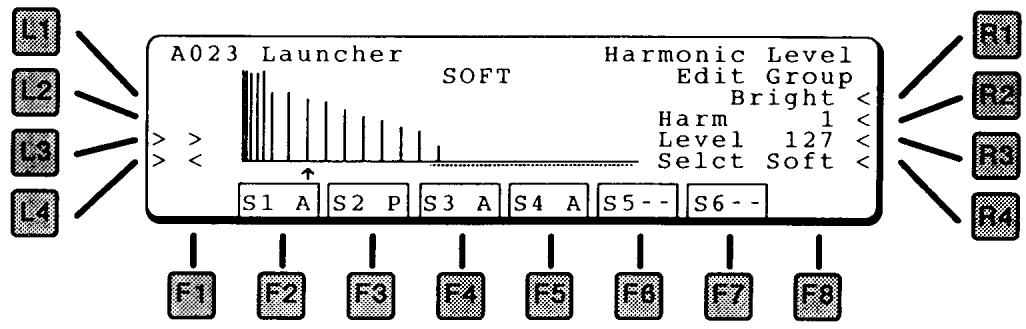 KAWAI K5000S - HARMONIC LEVEL EDIT - 1