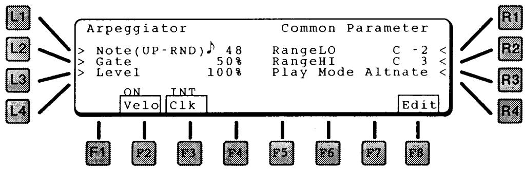KAWAI K5000S - COMMON PARAMETERS - 1
