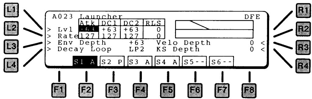 KAWAI K5000S - L2 DFE ENVELOPE EDIT - 1