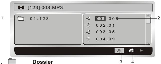 NEXT BASE SDV37-SD - Lecture d'un disque en format MP3 et CD JPEG - 1