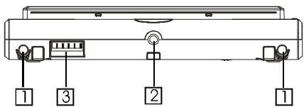 NEXT BASE SDV77-B - Dessous de l'unité - 1