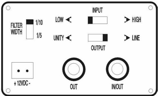 SABINE FBX SOLO SM-820 - REGLAGE «CLIP LEVEL ADJUST » - 1