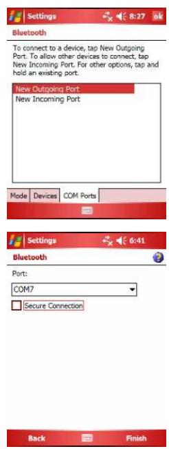 HOLUX M-1200 - Installation de l'appareil de connexion bluetooth - 9