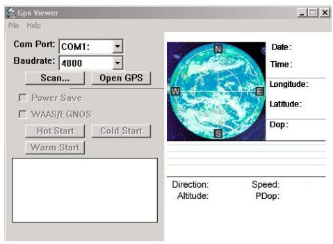 HOLUX GR 213U - Abra GPSViewer - 1