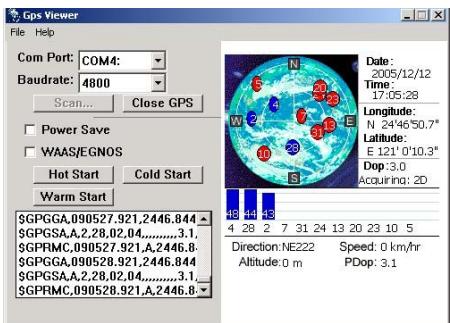HOLUX GR 213U - Puerto Com encontrar y Abrir GPS - 3