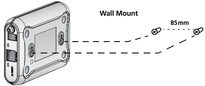 3COM OFFICECONNECT WL-524 - Mounting the Access Point - 1