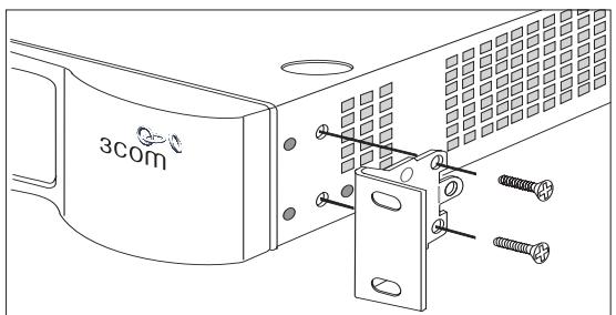 3COM SS3 BASELINE SW 24X10/100 1X1000 - Montage des unités en bâti - 2