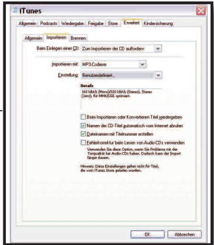 CORTEX DMIX-600 - AAC und DRM Titel - 1