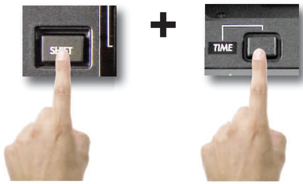 CORTEX DMIX-600 - Zeitanzeigemodi - 1