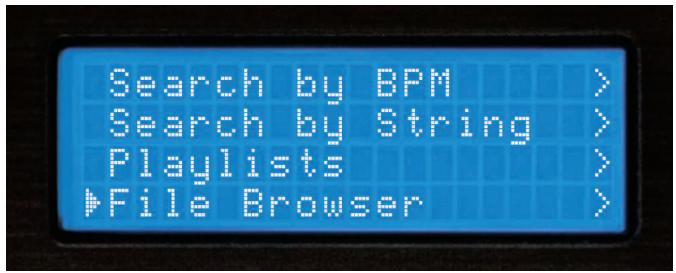 CORTEX DMIX-600 - DATEI BROWSER - 4
