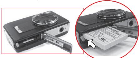 FERRANIA SD-1200 - Installer la pile - 1