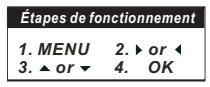 FERRANIA SD-1200 - Information sur écran (défaut: détail) - 2