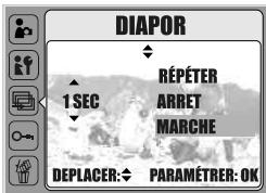 FERRANIA SD-511 - Réglage du diaporama (standard: arrêt) - 1