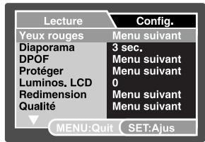 FERRANIA SD-830 - Menu lecture - 1
