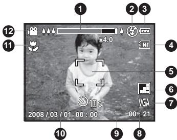 FERRANIA SD-840 - Mode lecture [▶] - lecture d'image fixe - 1