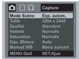 FERRANIA SD-840 - Menu capture - 1