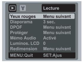 FERRANIA SD-840 - Menu lecture - 1