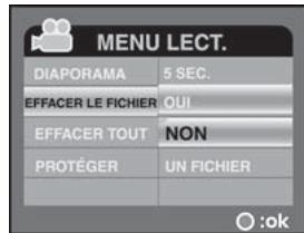 FERRANIA SD-V501 - Suppression des photos/sequences vidéo - 1