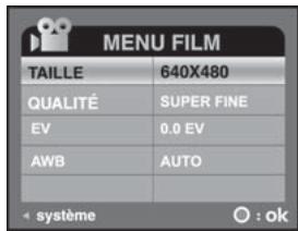 FERRANIA SD-V501 - Menu vidéo - 1