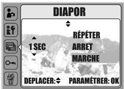 FERRANIA SOLARIS DIGITAL 511 - Réglage du diaporama (standard: arrêt) - 1