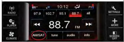 DODGE CHARGER - UconnectMD modèles 4.3 et 4.3S - 1