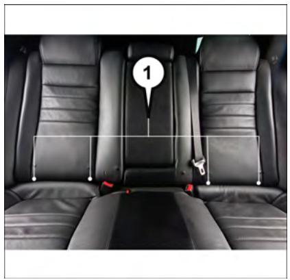 DODGE CHARGER - LATCH - Lower Anchors and Tethers for CHildren (Ancrages inférieurs et courroie d'attache pour siège d'enfant) - 1