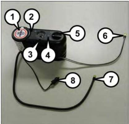 DODGE CHARGER - Composants et mode d'emploi de la trousse TIREFIT - 1