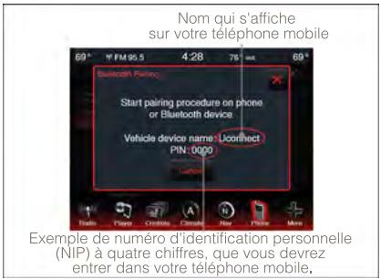 DODGE CHARGER - Début du processus de jumelage sur le téléphone mobile - 2