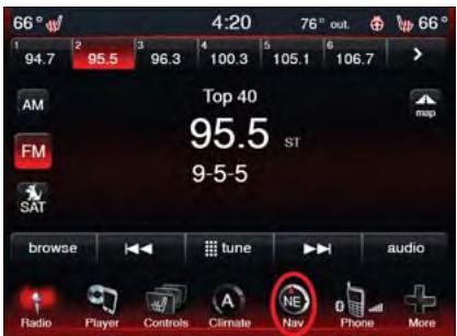 DODGE CHARGER - Système UconnectM8.4 et 8.4N - 1