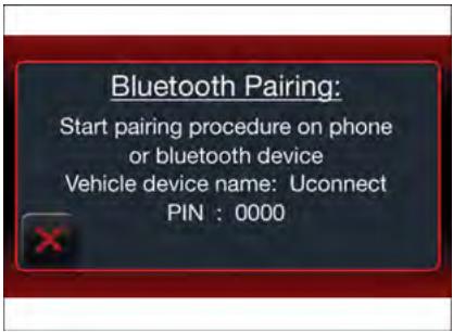 DODGE CHARGER - Début du processus de jumelage sur le téléphone mobile - 1