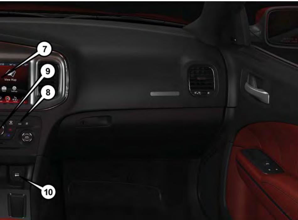 DODGE CHARGER - APERÇU DES COMMANDES - 1