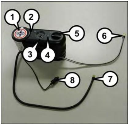 DODGE DART - Composants et mode d'emploi de la trousse TIREFIT - 1