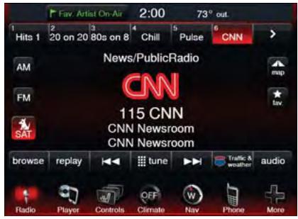 DODGE DART - RADIO SATELLITE SiriusXM - 1