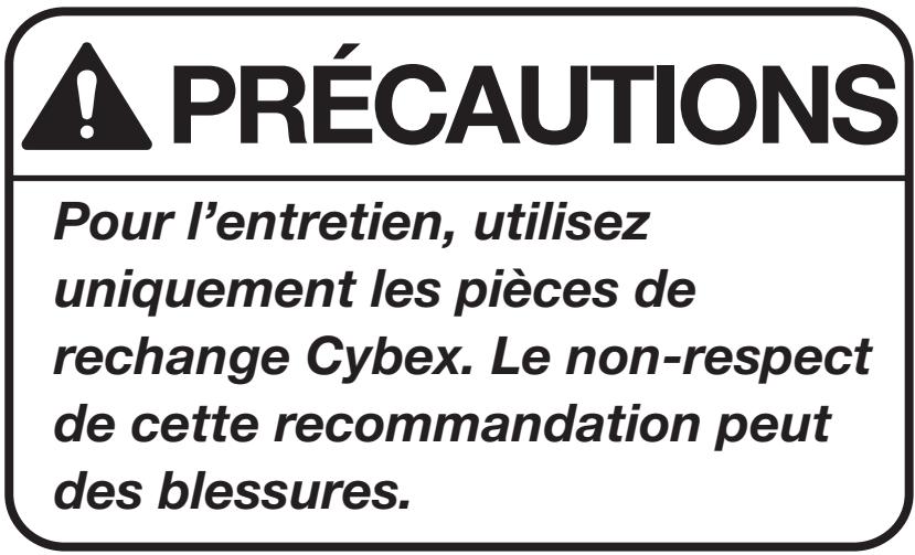CYBEX INTERNATIONAL 13030 ROW-REAR DELT - - Entretien - 1