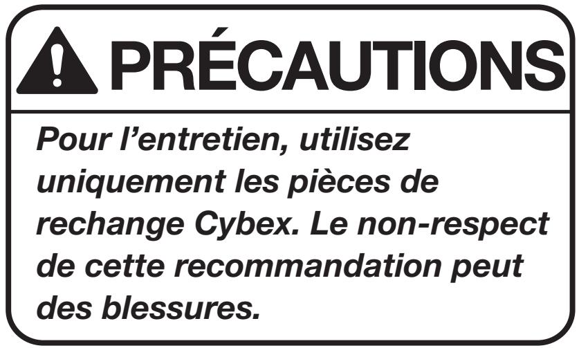 CYBEX INTERNATIONAL 13041 LEG PRESS - - Entretien - 1