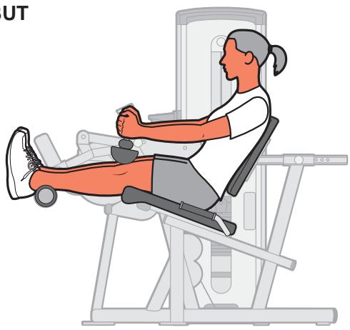 CYBEX INTERNATIONAL 13260 LEG EXT-LEG CURL - Instructions - 4